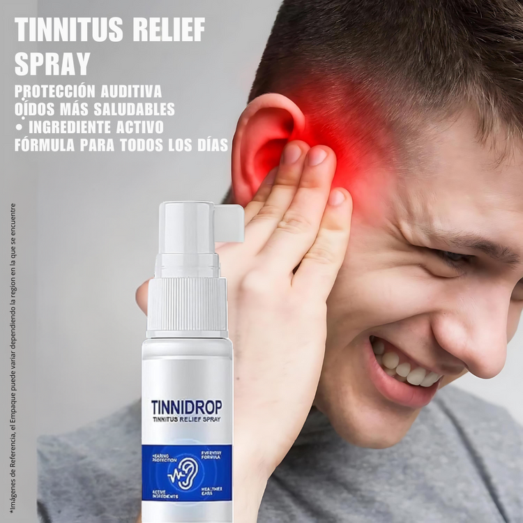 Oferta 2 x 1 TinniPure Spray Alivio del Tinnitus para el Zumbido en los Oídos
