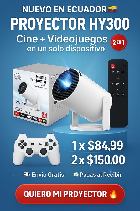 GameBeam 2 en 1 – Cine + Juegos