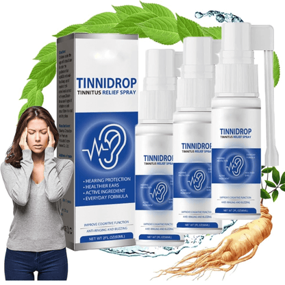 Oferta 2 x 1 TinniPure Spray Alivio del Tinnitus para el Zumbido en los Oídos