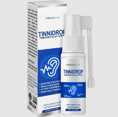 Oferta 2 x 1 TinniPure Spray Alivio del Tinnitus para el Zumbido en los Oídos